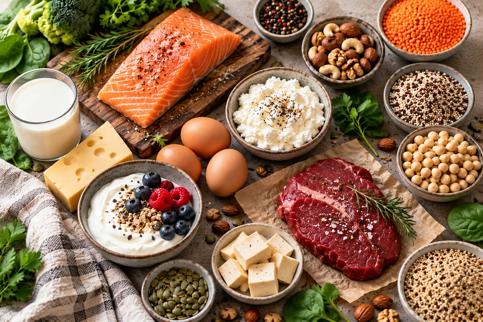 proteinbedarf-tagesbedarf-lebensmittel-roc-sports-bio sportnahrung